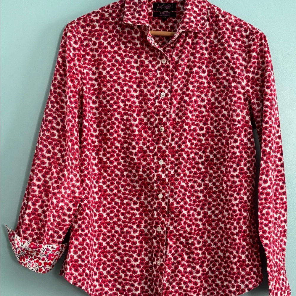 Lord&Taylor/Liberty Art Fabrics Button Down Shirt